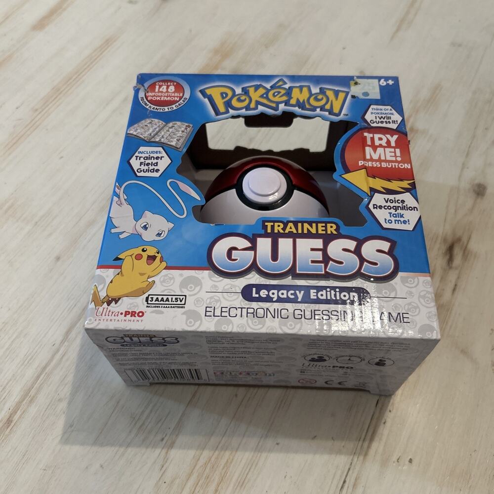 Pokemon Trainer Guess Legacy Edition Electronic Guessing Game